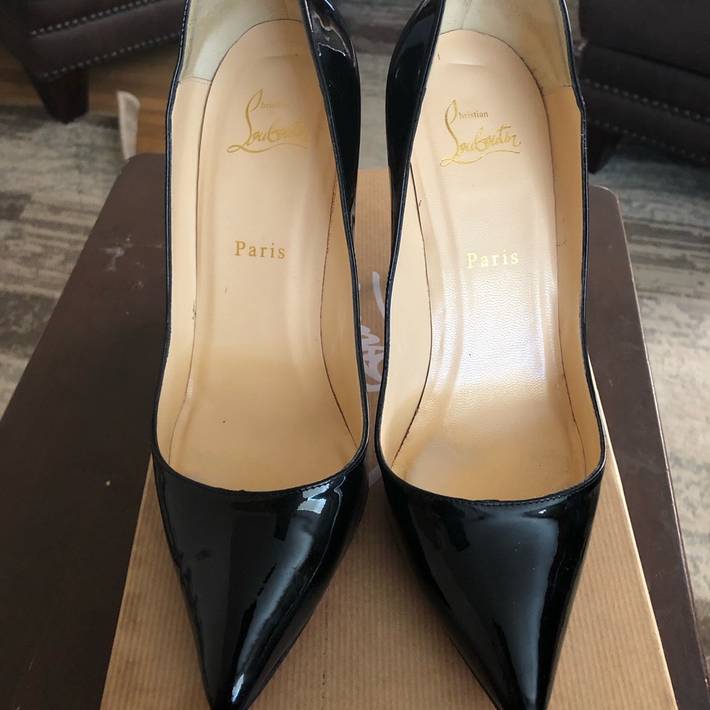 Black Louboutin Heels - Picture 3 of 5